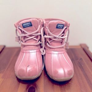 Sperry water boots for girls!
